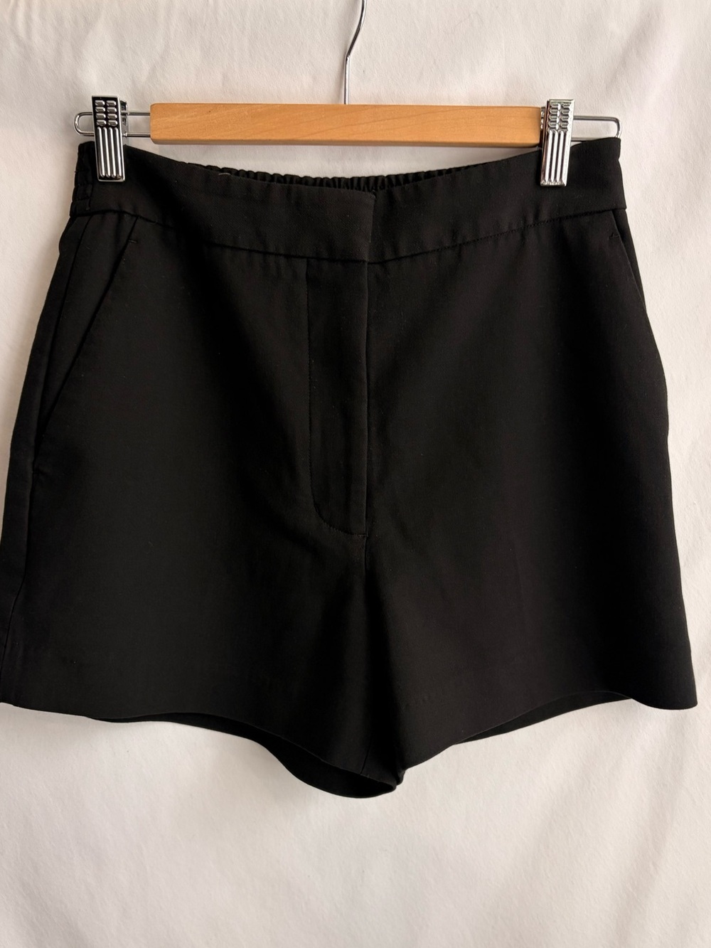 Wilfred Black High-Waist Tailored Shorts